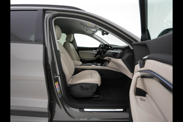 Audi Q8 e-tron 50 quattro Advanced Edition 95 kWh [3-Fase-22kW] {SoH-99%} (INCL-BTW)  Aut. *LEATHER | FULL-LED | MEMORY-PACK | ADAPTIVE-CRUISE | CAMERA | PRIVACY-GLASS | DIGI-COCKPIT | SHIFTPADDLES | DAB | AMBIENTLIGHT | TOWBAR | 20''ALU*