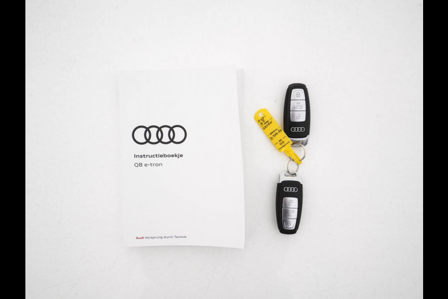 Audi Q8 e-tron 50 quattro Advanced Edition 95 kWh [3-Fase-22kW] {SoH-99%} (INCL-BTW)  Aut. *LEATHER | FULL-LED | MEMORY-PACK | ADAPTIVE-CRUISE | CAMERA | PRIVACY-GLASS | DIGI-COCKPIT | SHIFTPADDLES | DAB | AMBIENTLIGHT | TOWBAR | 20''ALU*