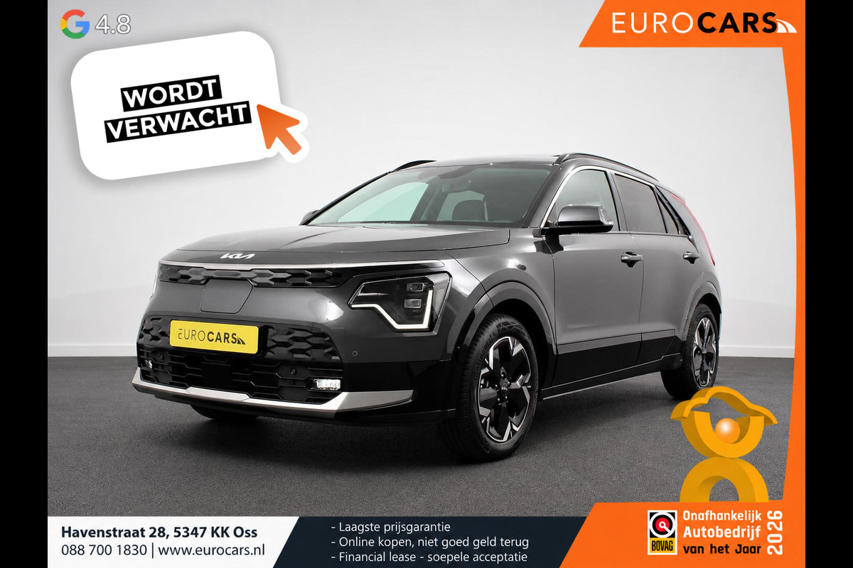 Kia Niro EV DynamicPlusLine 64.8 kWh Nieuw Model!  Navigatie Half Leder Schuif-kantel dak Electrisch bedienbare achterklep DAB Led Camera