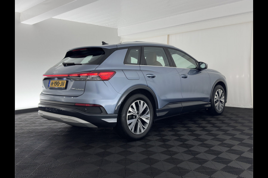 Audi Q4 e-tron 35 Launch edition Advanced Plus 55 kWh (INCL-BTW) Aut. *HEAT-PUMP | PANO | LEATHER | ADAPTIVE-CRUISE | MATRIX-LED | KEYLESS | SONOS-SOUND |  DIGI-COCKPIT | DAB | CARPLAY | HEATED-SPORTSEATS | CRUISE | 19''ALU*