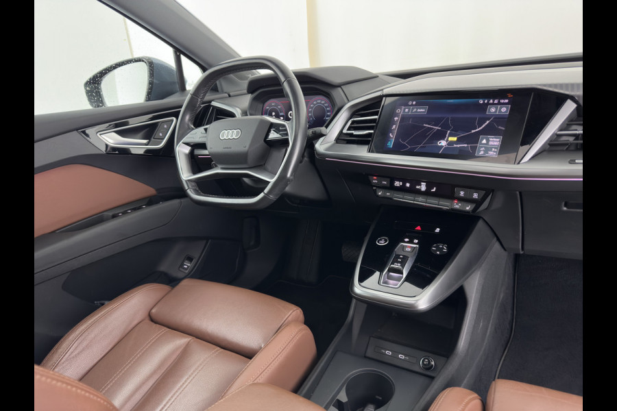Audi Q4 e-tron 35 Launch edition Advanced Plus 55 kWh (INCL-BTW) Aut. *HEAT-PUMP | PANO | LEATHER | ADAPTIVE-CRUISE | MATRIX-LED | KEYLESS | SONOS-SOUND |  DIGI-COCKPIT | DAB | CARPLAY | HEATED-SPORTSEATS | CRUISE | 19''ALU*