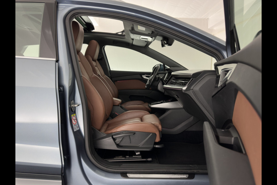 Audi Q4 e-tron 35 Launch edition Advanced Plus 55 kWh (INCL-BTW) Aut. *HEAT-PUMP | PANO | LEATHER | ADAPTIVE-CRUISE | MATRIX-LED | KEYLESS | SONOS-SOUND |  DIGI-COCKPIT | DAB | CARPLAY | HEATED-SPORTSEATS | CRUISE | 19''ALU*
