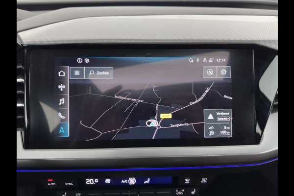 Audi Q4 e-tron 35 Launch edition Advanced Plus 55 kWh (INCL-BTW) Aut. *HEAT-PUMP | PANO | LEATHER | ADAPTIVE-CRUISE | MATRIX-LED | KEYLESS | SONOS-SOUND |  DIGI-COCKPIT | DAB | CARPLAY | HEATED-SPORTSEATS | CRUISE | 19''ALU*