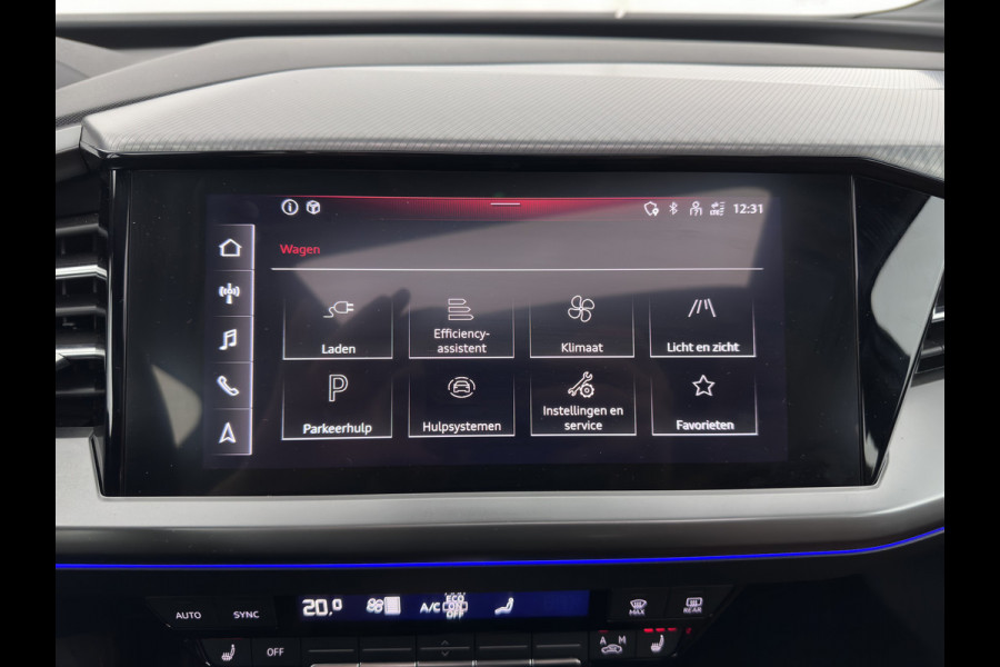 Audi Q4 e-tron 35 Launch edition Advanced Plus 55 kWh (INCL-BTW) Aut. *HEAT-PUMP | PANO | LEATHER | ADAPTIVE-CRUISE | MATRIX-LED | KEYLESS | SONOS-SOUND |  DIGI-COCKPIT | DAB | CARPLAY | HEATED-SPORTSEATS | CRUISE | 19''ALU*