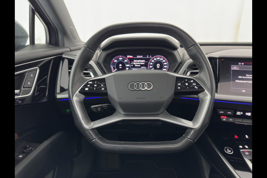 Audi Q4 e-tron 35 Launch edition Advanced Plus 55 kWh (INCL-BTW) Aut. *HEAT-PUMP | PANO | LEATHER | ADAPTIVE-CRUISE | MATRIX-LED | KEYLESS | SONOS-SOUND |  DIGI-COCKPIT | DAB | CARPLAY | HEATED-SPORTSEATS | CRUISE | 19''ALU*