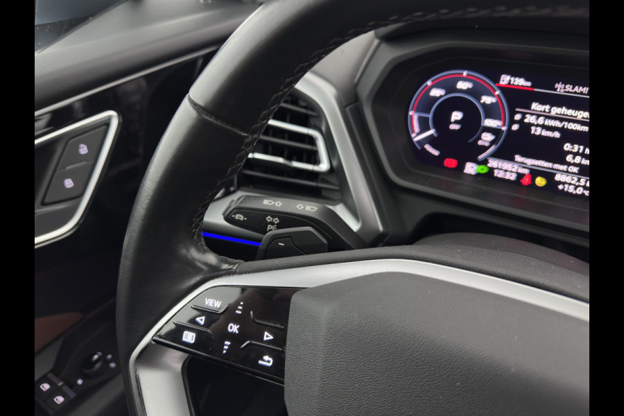 Audi Q4 e-tron 35 Launch edition Advanced Plus 55 kWh (INCL-BTW) Aut. *HEAT-PUMP | PANO | LEATHER | ADAPTIVE-CRUISE | MATRIX-LED | KEYLESS | SONOS-SOUND |  DIGI-COCKPIT | DAB | CARPLAY | HEATED-SPORTSEATS | CRUISE | 19''ALU*