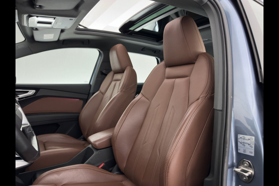 Audi Q4 e-tron 35 Launch edition Advanced Plus 55 kWh (INCL-BTW) Aut. *HEAT-PUMP | PANO | LEATHER | ADAPTIVE-CRUISE | MATRIX-LED | KEYLESS | SONOS-SOUND |  DIGI-COCKPIT | DAB | CARPLAY | HEATED-SPORTSEATS | CRUISE | 19''ALU*