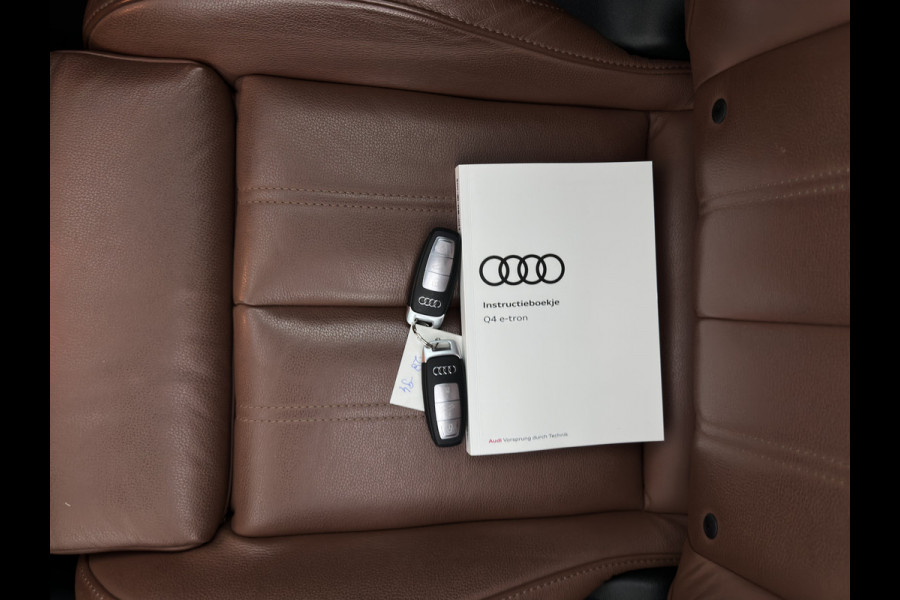 Audi Q4 e-tron 35 Launch edition Advanced Plus 55 kWh (INCL-BTW) Aut. *HEAT-PUMP | PANO | LEATHER | ADAPTIVE-CRUISE | MATRIX-LED | KEYLESS | SONOS-SOUND |  DIGI-COCKPIT | DAB | CARPLAY | HEATED-SPORTSEATS | CRUISE | 19''ALU*