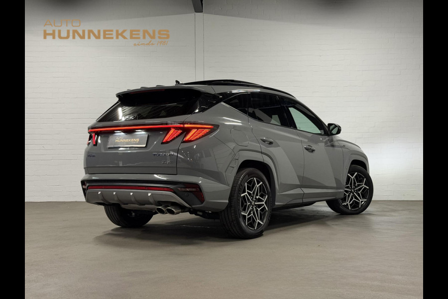 Hyundai Tucson 1.6 T-GDI PHEV N Line Sky 4WD Open dak | Adapt. cruise | Self driving Park assist | Stoelventilatie | Carplay | Stoelverwarming | Memory | 360 camera