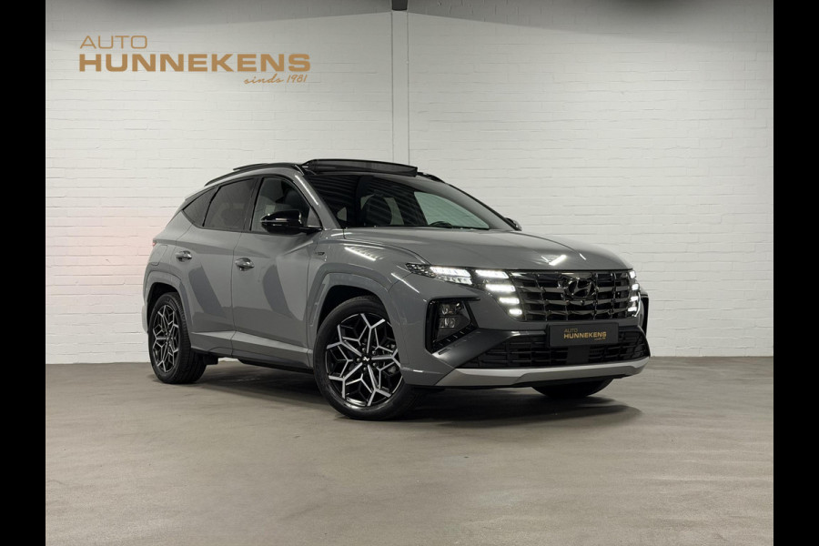 Hyundai Tucson 1.6 T-GDI PHEV N Line Sky 4WD Open dak | Adapt. cruise | Self driving Park assist | Stoelventilatie | Carplay | Stoelverwarming | Memory | 360 camera