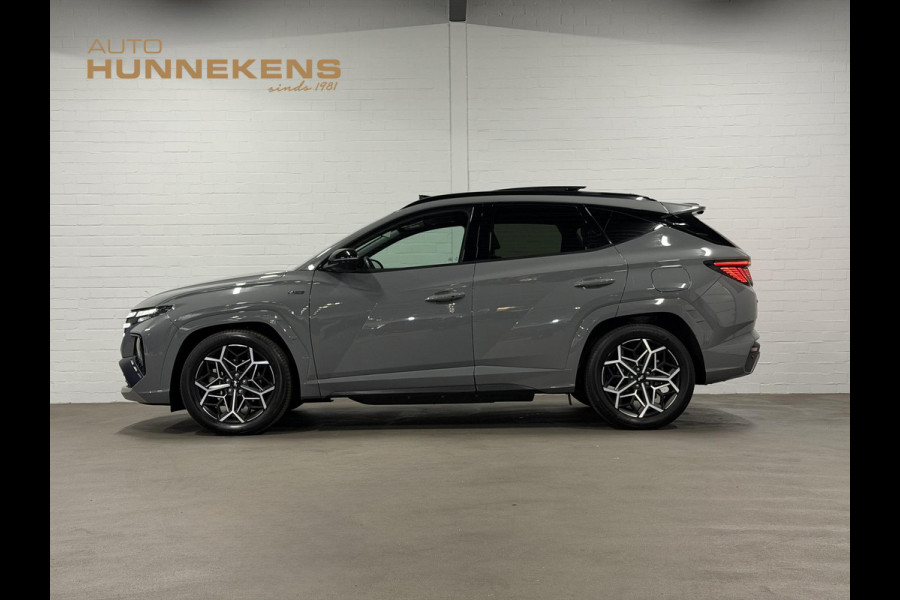 Hyundai Tucson 1.6 T-GDI PHEV N Line Sky 4WD Open dak | Adapt. cruise | Self driving Park assist | Stoelventilatie | Carplay | Stoelverwarming | Memory | 360 camera