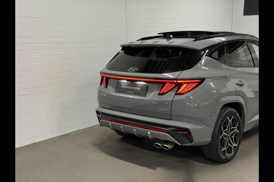 Hyundai Tucson 1.6 T-GDI PHEV N Line Sky 4WD Open dak | Adapt. cruise | Self driving Park assist | Stoelventilatie | Carplay | Stoelverwarming | Memory | 360 camera