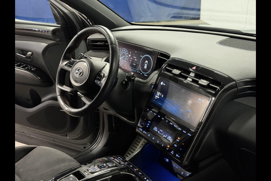 Hyundai Tucson 1.6 T-GDI PHEV N Line Sky 4WD Open dak | Adapt. cruise | Self driving Park assist | Stoelventilatie | Carplay | Stoelverwarming | Memory | 360 camera