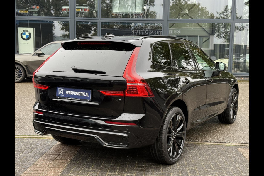 Volvo XC60 2.0 T6 Plug-in hybrid AWD Plus Black Edition SOH 100% | HARMAN KARDON| PANO| CAMERA | STOEL + STUURVERWARMING| PILOT ASSIST| MEMORY STOELEN| ACHTERBANK VERWARMD|