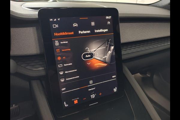 Polestar 2 Dual Motor Long Range 78kWh 408PK SOH 90% Google®-Maps Navi Camera Apple Carplay Android Auto Elek.Stoelen Memory Elek.Achterkle Keyless Bluetooth Led Lmv Isofix Rijstrooksensor Origineel Nederlandse Auto Dealeronderhouden