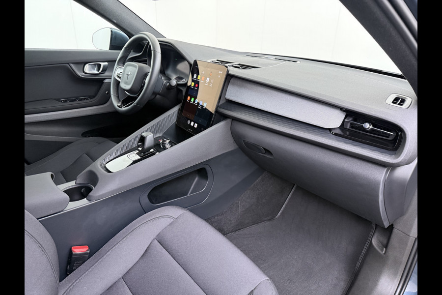 Polestar 2 Dual Motor Long Range 78kWh 408PK SOH 90% Google®-Maps Navi Camera Apple Carplay Android Auto Elek.Stoelen Memory Elek.Achterkle Keyless Bluetooth Led Lmv Isofix Rijstrooksensor Origineel Nederlandse Auto Dealeronderhouden
