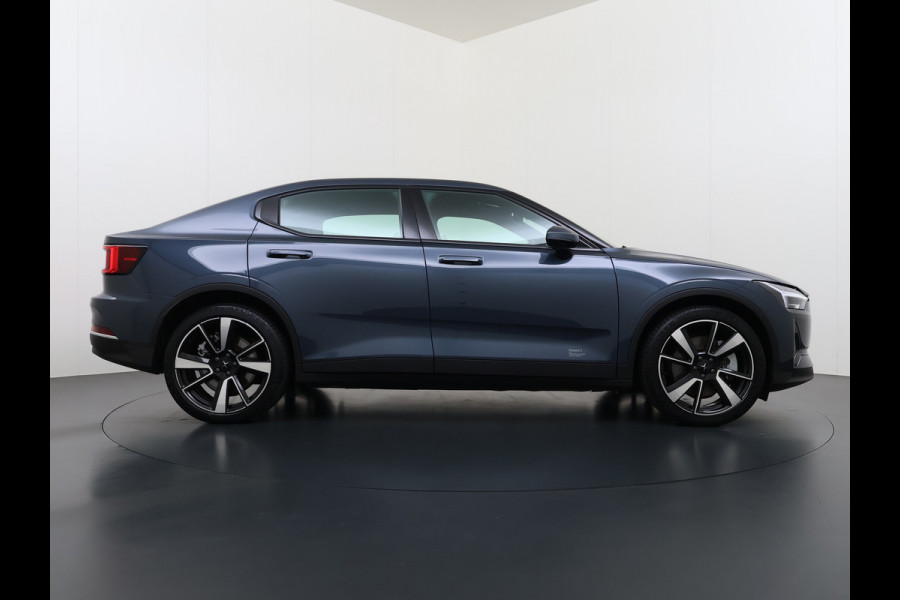 Polestar 2 Dual Motor Long Range 78kWh 408PK SOH 90% Google®-Maps Navi Camera Apple Carplay Android Auto Elek.Stoelen Memory Elek.Achterkle Keyless Bluetooth Led Lmv Isofix Rijstrooksensor Origineel Nederlandse Auto Dealeronderhouden