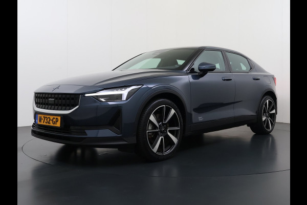 Polestar 2 Dual Motor Long Range 78kWh 408PK SOH 90% Google®-Maps Navi Camera Apple Carplay Android Auto Elek.Stoelen Memory Elek.Achterkle Keyless Bluetooth Led Lmv Isofix Rijstrooksensor Origineel Nederlandse Auto Dealeronderhouden