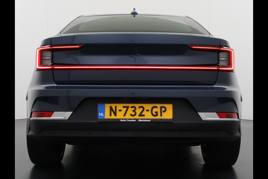 Polestar 2 Dual Motor Long Range 78kWh 408PK SOH 90% Google®-Maps Navi Camera Apple Carplay Android Auto Elek.Stoelen Memory Elek.Achterkle Keyless Bluetooth Led Lmv Isofix Rijstrooksensor Origineel Nederlandse Auto Dealeronderhouden