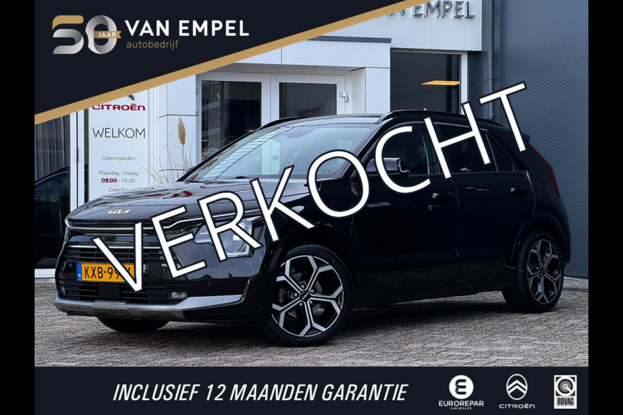 Kia Niro 1.6 GDi PHEV Launch Edition | 98% SOH | Leder + Memory | Winter pack | Elek. Achterklep | Camera | Adaptive Cruise