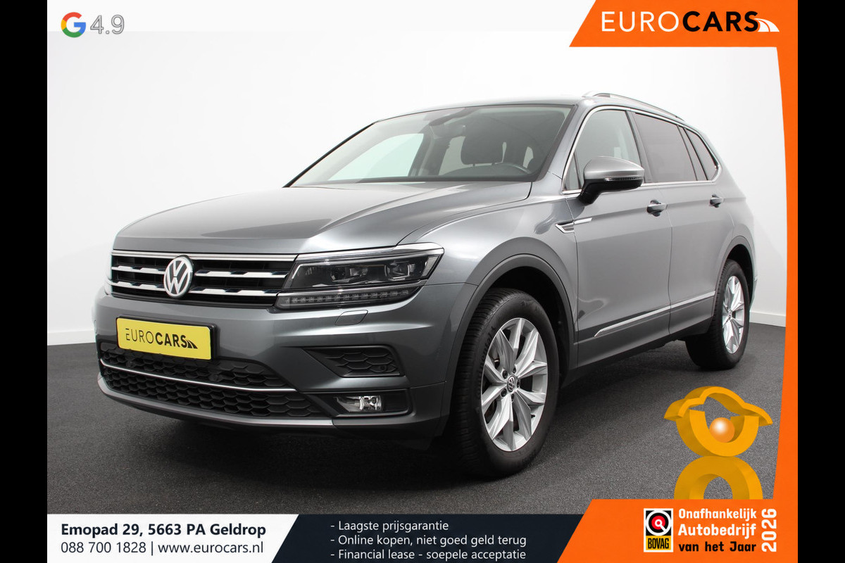 Volkswagen Tiguan Allspace 1.5 TSI 150pk DSG HighLine 7p. Navigatie Climate Control Lichtmetalen velgen Electrische Achterklep DAB Led Stoelverwarming