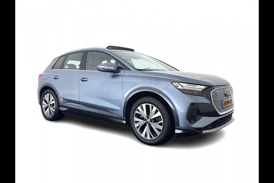 Audi Q4 e-tron 35 Launch edition Advanced Plus 55 kWh (INCL-BTW) Aut. *HEAT-PUMP | PANO | LEATHER | ADAPTIVE-CRUISE | MATRIX-LED | KEYLESS | SONOS-SOUND |  DIGI-COCKPIT | DAB | CARPLAY | HEATED-SPORTSEATS | CRUISE | 19''ALU*