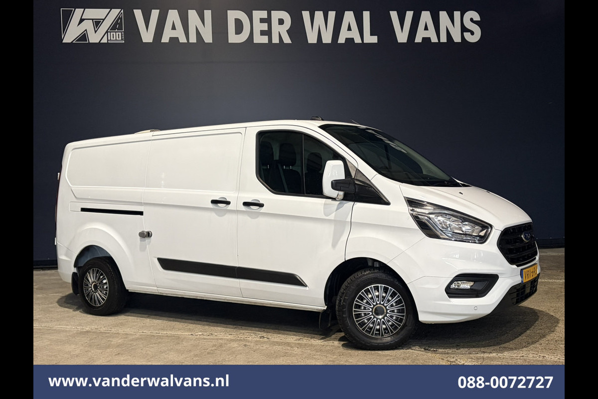 Ford Transit Custom 2.0 TDCI 130pk L2H1 Euro6 Airco | Camera | Apple Carplay | LED | Cruisecontrol | 2800kg Trekhaak Android Auto, Stoelverwarming, Verwarmde voorruit, Parkeersensoren