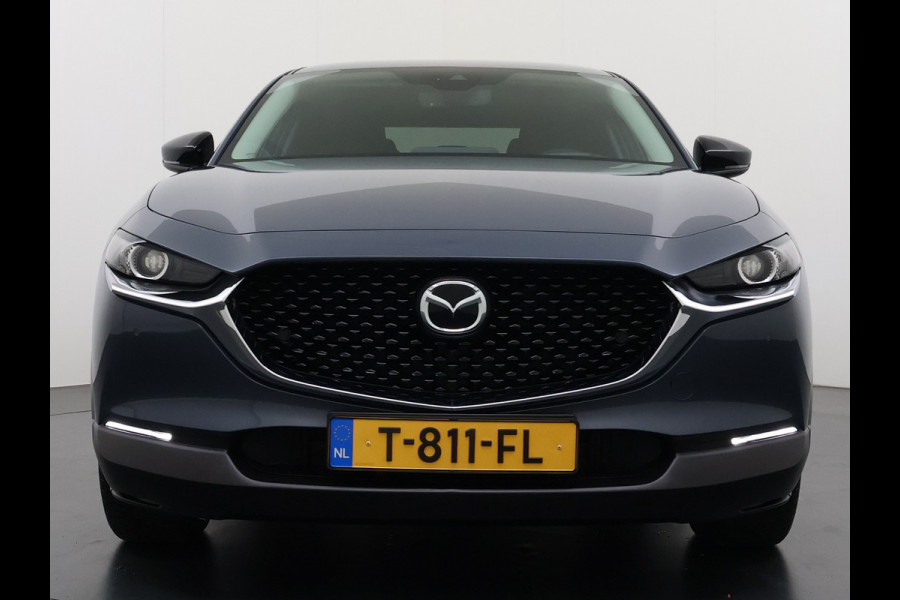 Mazda CX-30 2.0I 187PK M.Hybrid Automaat Trekhaak Adap.Cruise Camera Stoelverwarming Ecc Head-Up Display Navi Apple Carplay/Android Auto e-S Dodehoekdetectie Keyless Elek.Achterklep Privacy Glas Lmv Isofix DAB Bluetooth Regen-Lichtsensor 1.300KG Trekgewicht 1e Eigenaar