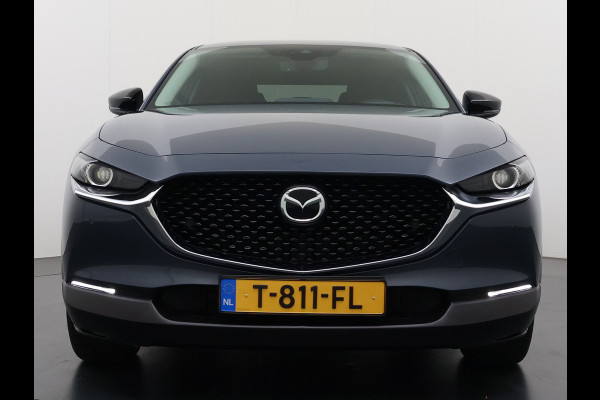 Mazda CX-30 2.0I 187PK M.Hybrid Automaat Trekhaak Adap.Cruise Camera Stoelverwarming Ecc Head-Up Display Navi Apple Carplay/Android Auto e-S Dodehoekdetectie Keyless Elek.Achterklep Privacy Glas Lmv Isofix DAB Bluetooth Regen-Lichtsensor 1.300KG Trekgewicht 1e Eigenaar