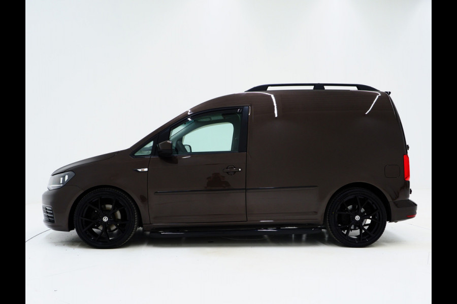 Volkswagen Caddy 2.0 TDI Chestnut Brown 150PK | Leder | Sidebars | Cruise | Airco | Carplay