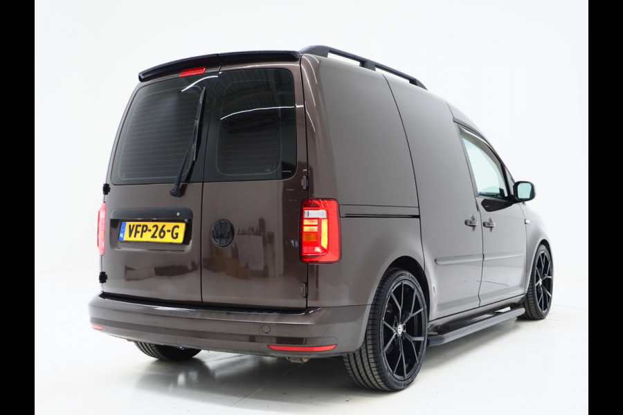 Volkswagen Caddy 2.0 TDI Chestnut Brown 150PK | Leder | Sidebars | Cruise | Airco | Carplay