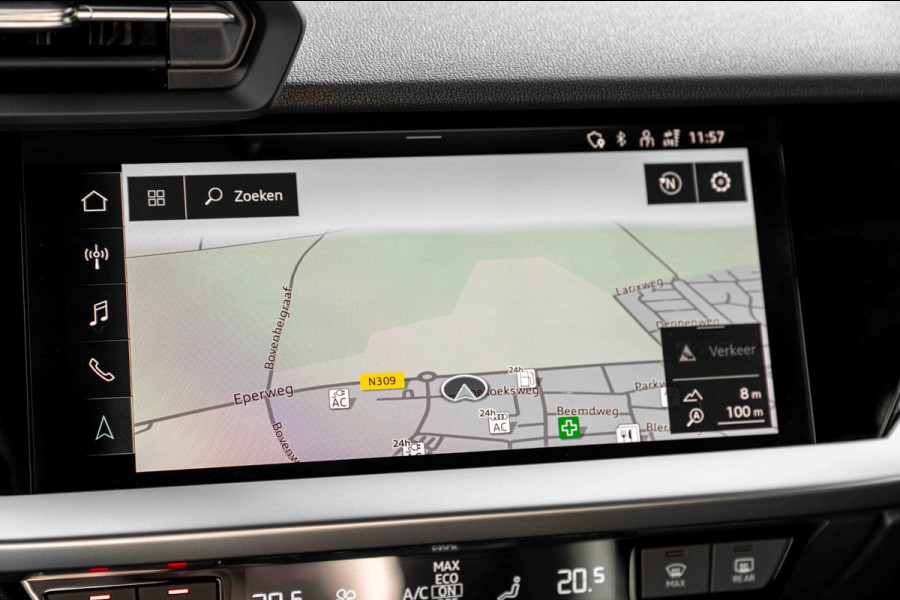 Audi A3 Sportback 40 TFSI e 204 PK 2x S-Line ACC Keyless Bang en Olufsen Keyless Elek.Klep 18''