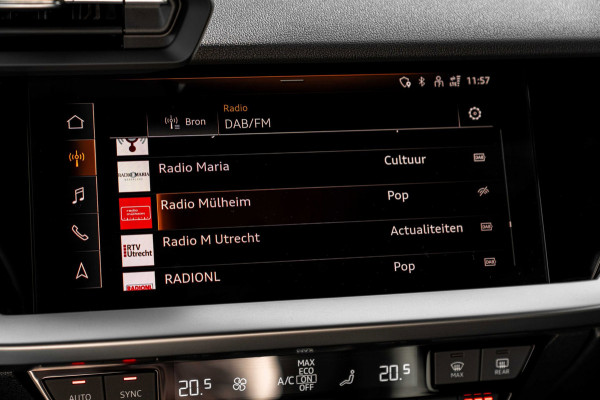 Audi A3 Sportback 40 TFSI e 204 PK 2x S-Line ACC Keyless Bang en Olufsen Keyless Elek.Klep 18''