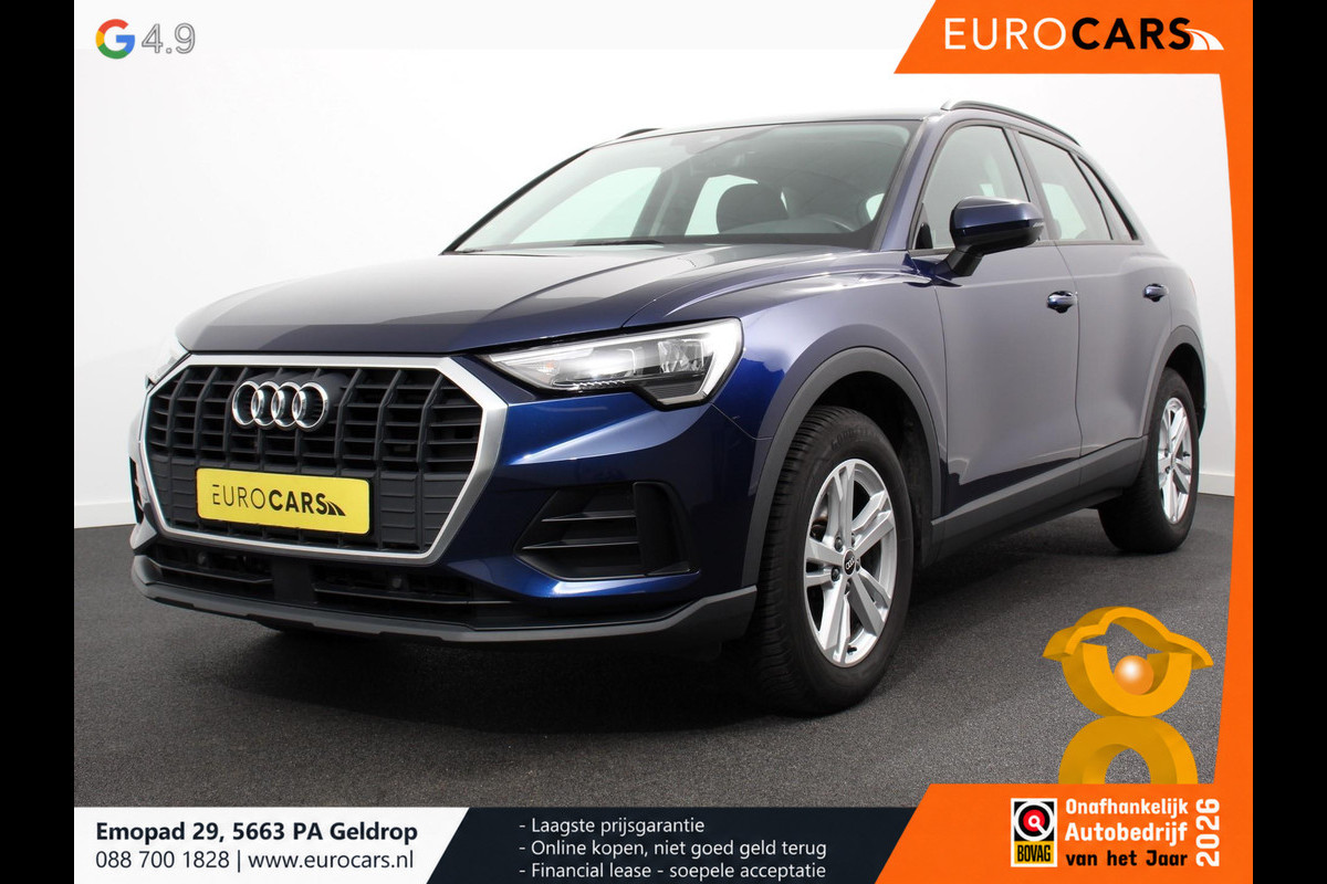 Audi Q3 35 TFSI 162pk MHEV S tronic Prestige Navigatie Apple Carplay/Android Auto Parkeersensor achter Adaptive Cruise Control Stoelverwarming Ledverlichting Virtual Cockpit Climate Control