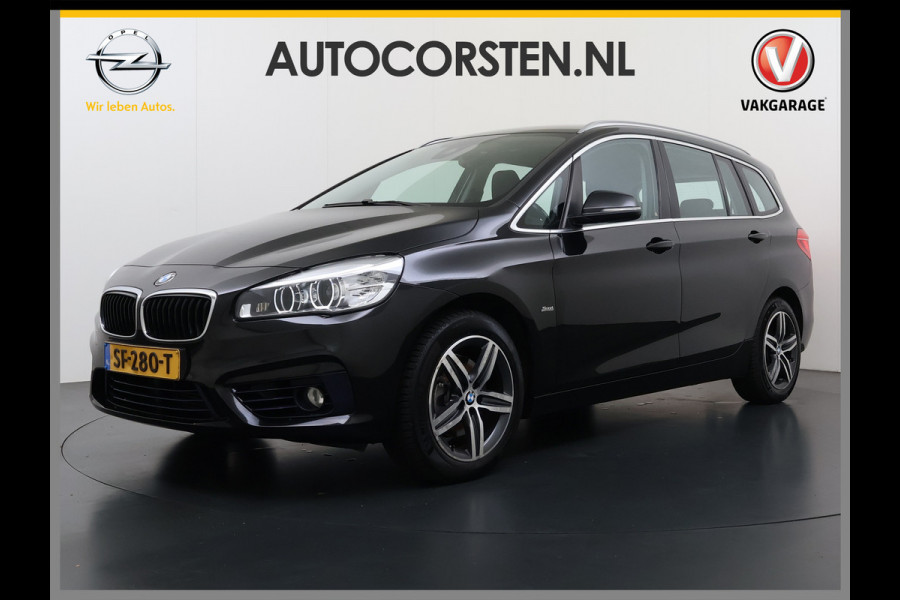 BMW 2 Serie Gran Tourer 218i Automaat Sport Trekhaak Navi Bluetooth Elek.Achterklep Cruise Control Ecc Executive Led Isofix Lmv 17" Regen-Lichtsensor 1.500KG Trekgewicht