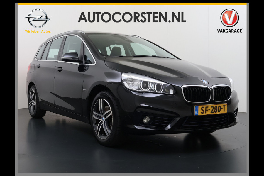 BMW 2 Serie Gran Tourer 218i Automaat Sport Trekhaak Navi Bluetooth Elek.Achterklep Cruise Control Ecc Executive Led Isofix Lmv 17" Regen-Lichtsensor 1.500KG Trekgewicht