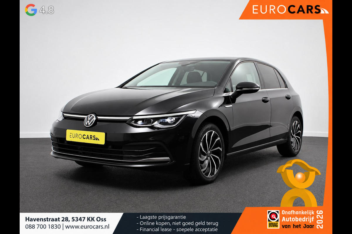 Volkswagen Golf 1.5 eTSI 130pk Automaat Style Sfeer verlichting Navigatie Climate control Camera Adaptive Cruise control Led Parkeer sensoren Lichtmetalen Velgen