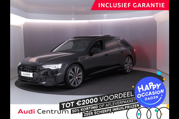 Audi A6 Avant 55 TFSI e quattro Pro Line S Competition 367 pk S-tronic | Navigatie | Panoramadak | Parkeersensoren | Achteruitrijcamera | Lederen bekleding | Stoelverwarming | S-Line |