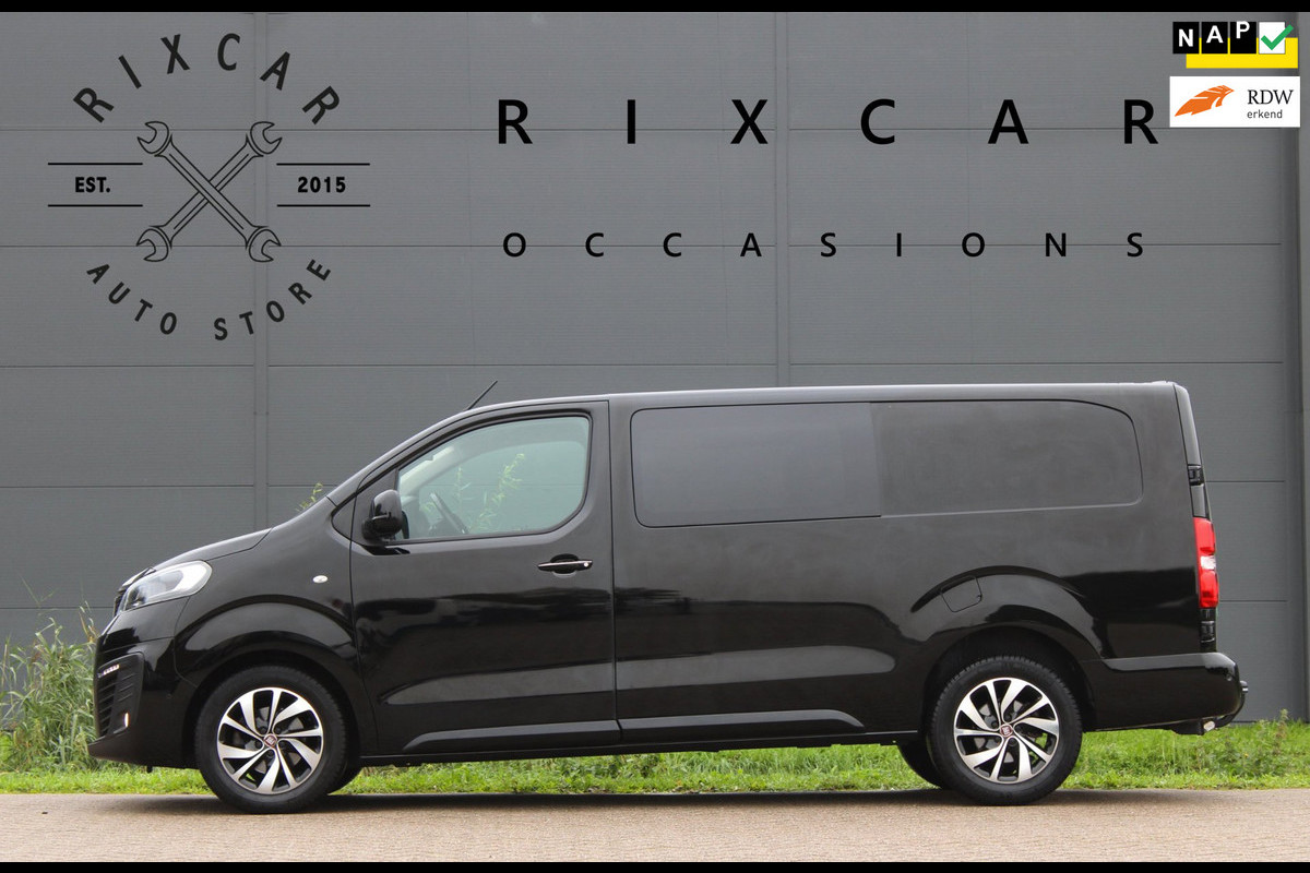 Fiat Scudo 2.0 MultiJet 145PK L3 DubbelCabine AdaptiveCruise Keyless Trekhaak 1eEigenaar !!NIEUWBINNEN!!