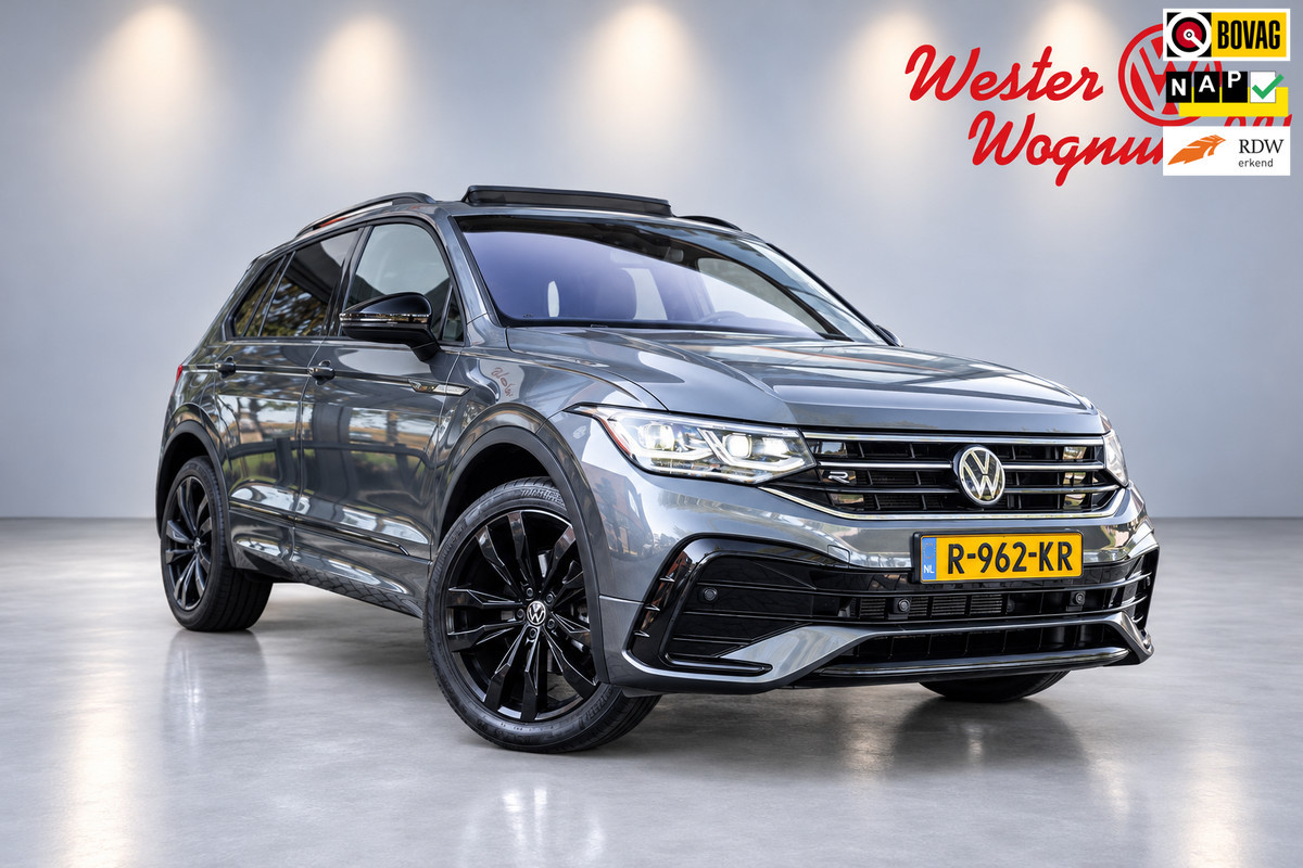 Volkswagen Tiguan Allspace 1.5 TSI R-Line Business+ | 7 persoons | Panoramadak | Leder | Trekhaak | Carplay | Stoel en stuurverw.|