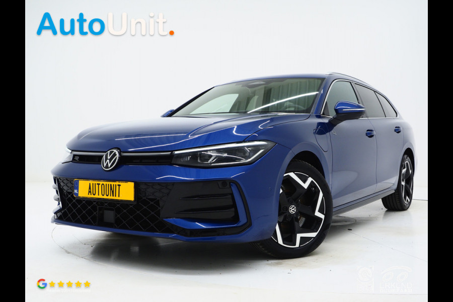 Volkswagen Passat Variant 1.5 eHybrid R-Line Black | 5 Jaar Garantie | Leder | Stoelventilatie | Trekhaak | Massage | 360 | HUD | Keyless