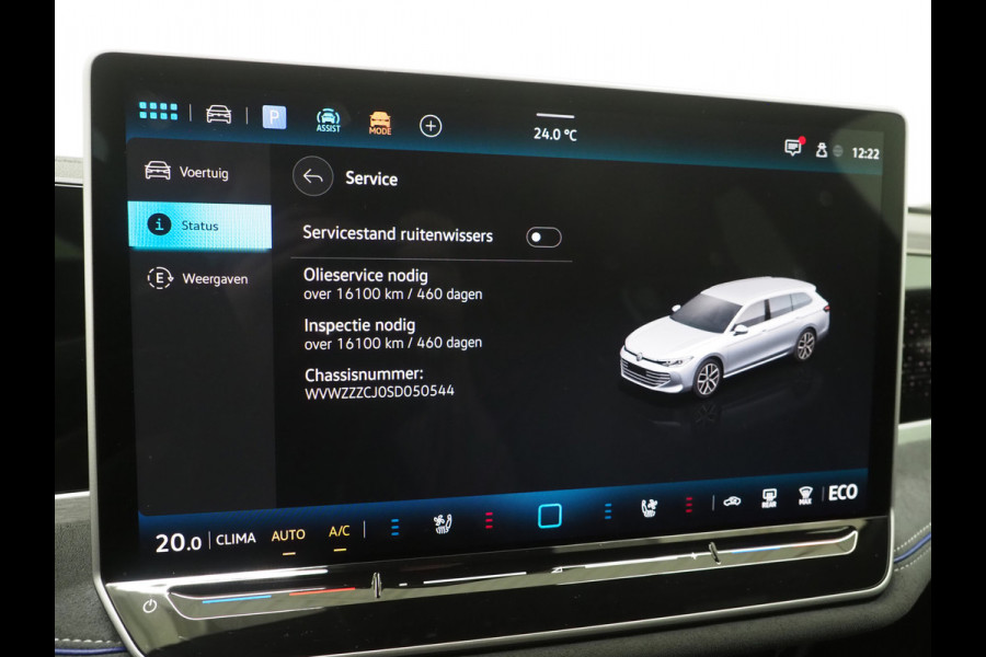 Volkswagen Passat Variant 1.5 eHybrid R-Line Black | 5 Jaar Garantie | Leder | Stoelventilatie | Trekhaak | Massage | 360 | HUD | Keyless