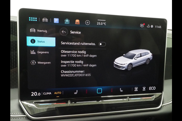 Volkswagen Passat Variant 1.5 eHybrid Business | Leder/Alcantara | Massage | Trekhaak | HUD | Camera | Memory | Sfeerlicht | Carplay