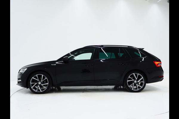 Škoda Superb Combi 1.4 TSI iV Sportline | Leder/Alcantara | Trekhaak | Carbon | Canton | Memory | Sfeerlicht | Keyless