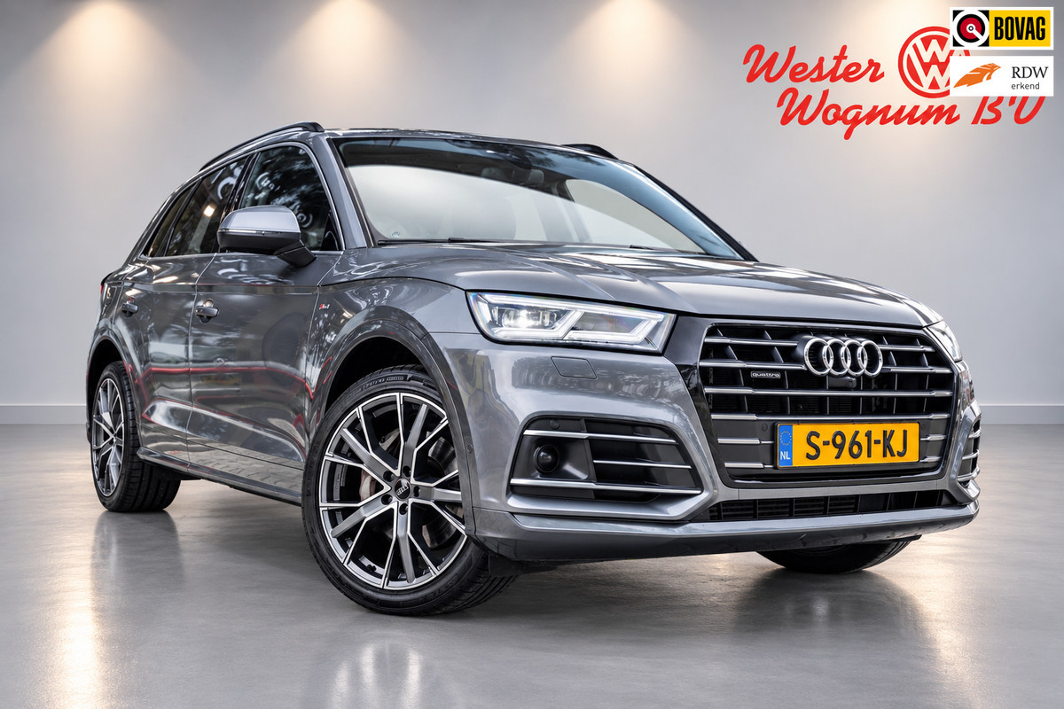 Audi Q5 50 TFSI e Quattro Pro Line | Luchtvering | Matrix LED | Inparkeersysteem | Drive select | Trekhaak | Navigatie | SoH 94% |