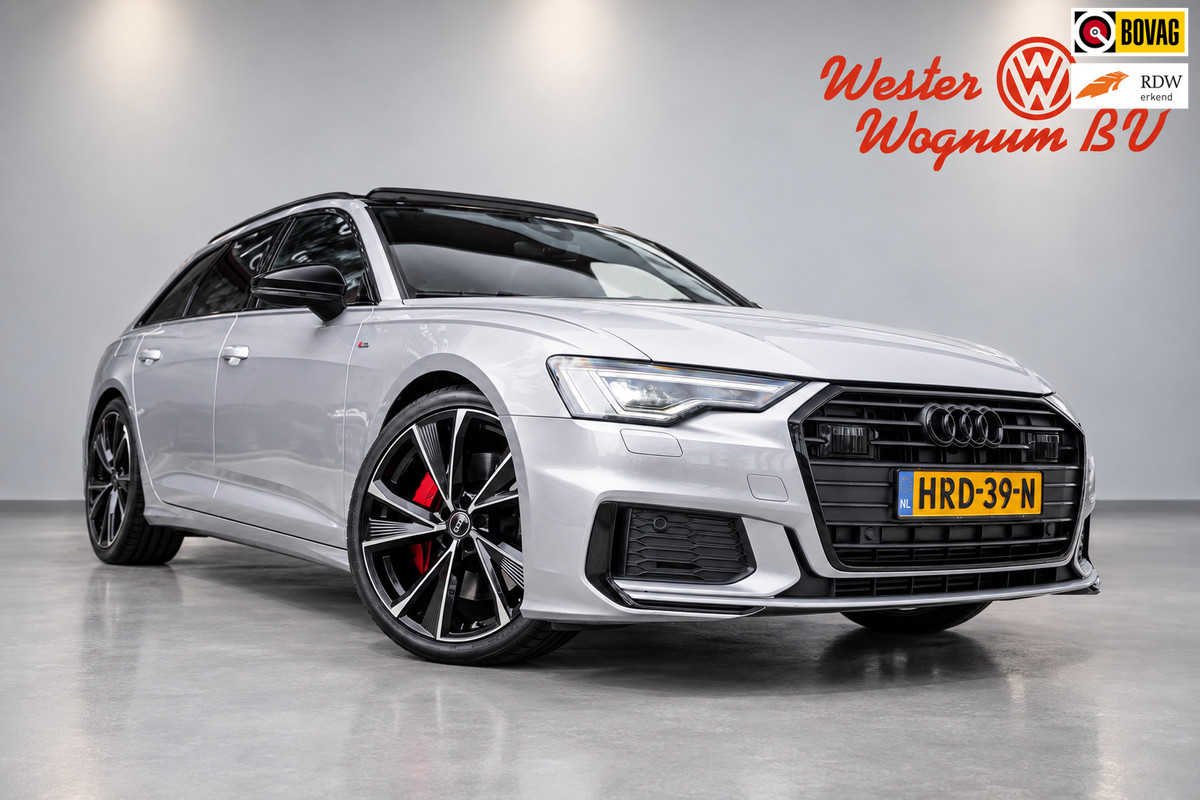 Audi A6 Avant 55 TFSI E quattro Competition S-line | Panoramadak | Stuur + stoelverwarming | Memory Seats | Leder | Appconnect |