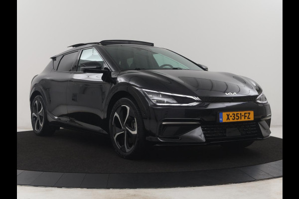 Kia Ev6 GT-Line AWD 77.4 kWh SOH 95,6% | Head-up display | 360 Camera | Adaptive cruise | Carplay | Meridian Surround | Stoel ventilatie | Memory | Massage stoelen |