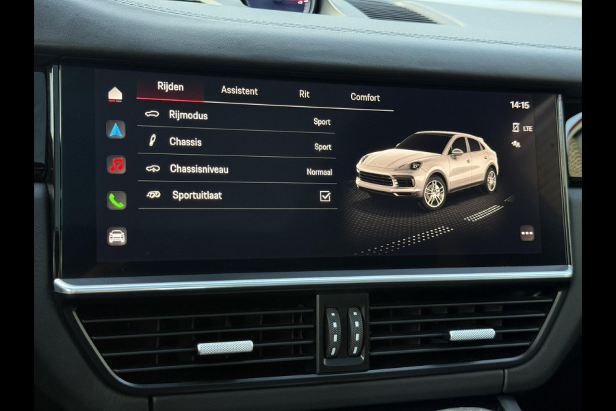 Porsche Cayenne Coupé 3.0 E-Hybrid Pano|Chrono|360 Camera|Bose|Leder|Navi|Trekhaak|Dealer Onderhouden|2e Eigenaar|APK tot 01-2028