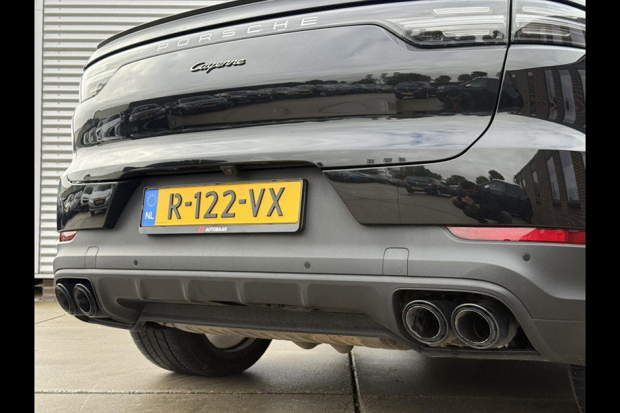 Porsche Cayenne Coupé 3.0 E-Hybrid Pano|Chrono|360 Camera|Bose|Leder|Navi|Trekhaak|Dealer Onderhouden|2e Eigenaar|APK tot 01-2028