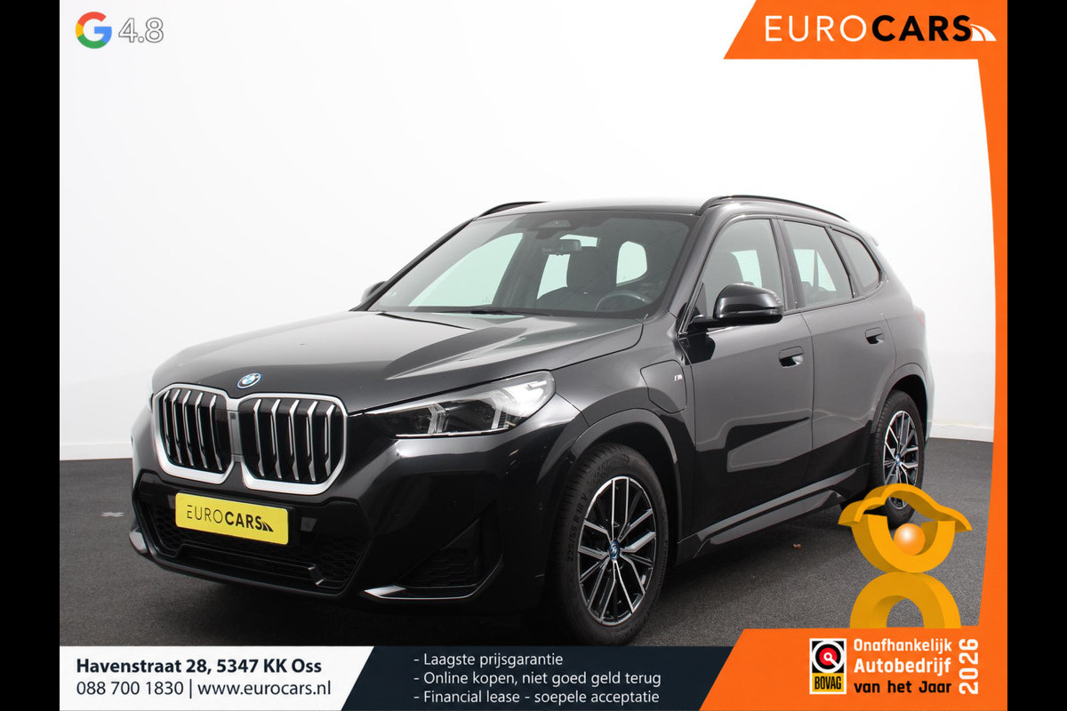 BMW X1 xDrive25e M-Sport Trekhaak Navigatie Apple CarPlay Android Auto Camera Parkeerhulp Adaptive Cruise Control Dodehoekdetectie Stoelverwarming Full Led Leder Keyless entry Climate Control Lichtmetalen velgen